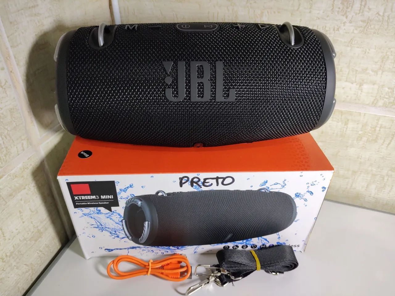 Caixa de Som Bluetooth XTREME3 Mini Preta64220040451585120