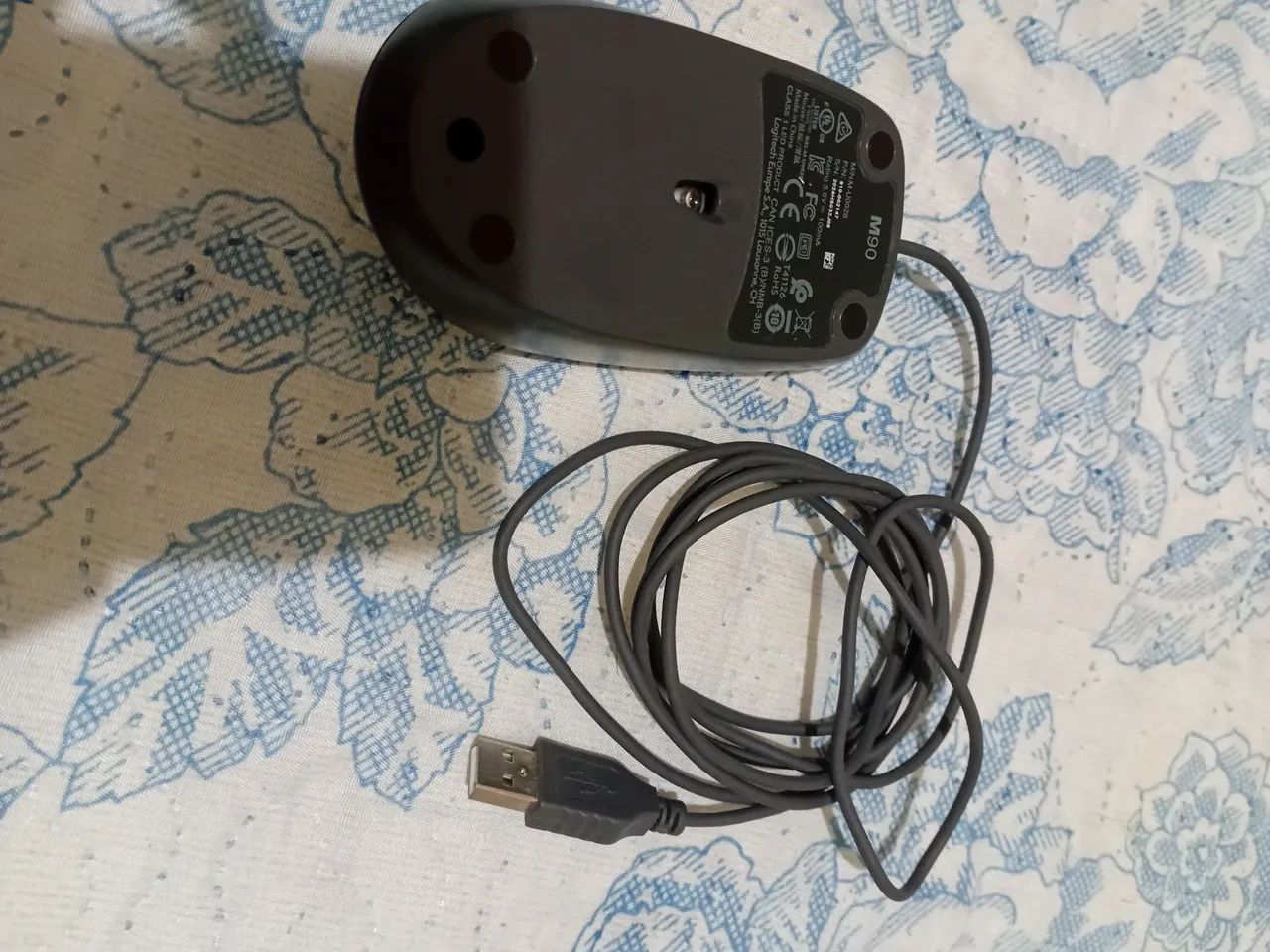 Mouse Logitech com fio - Foto 2