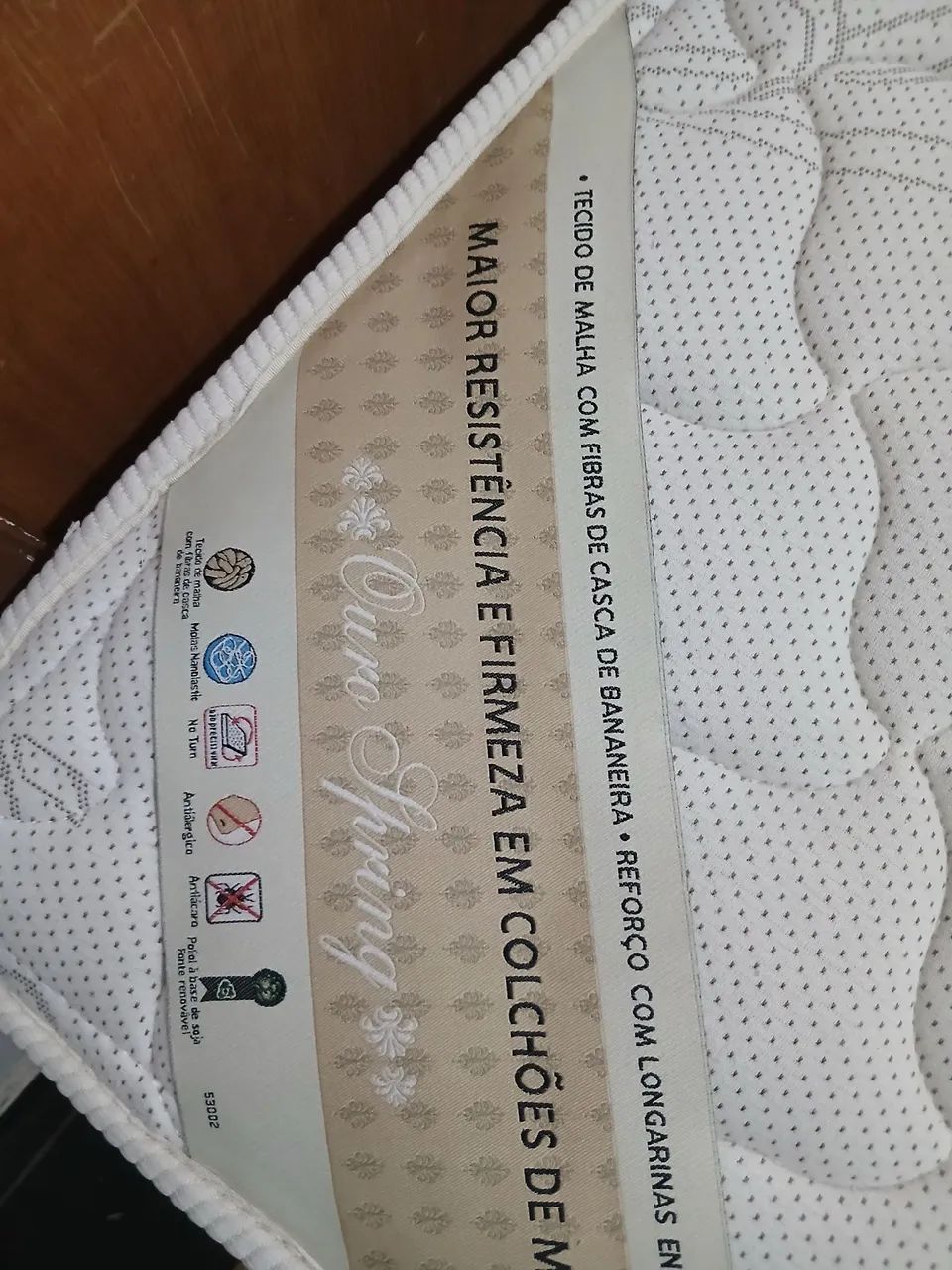 COLCHÃO OURO ORTOBOM + CAMA R$900 - Foto 4