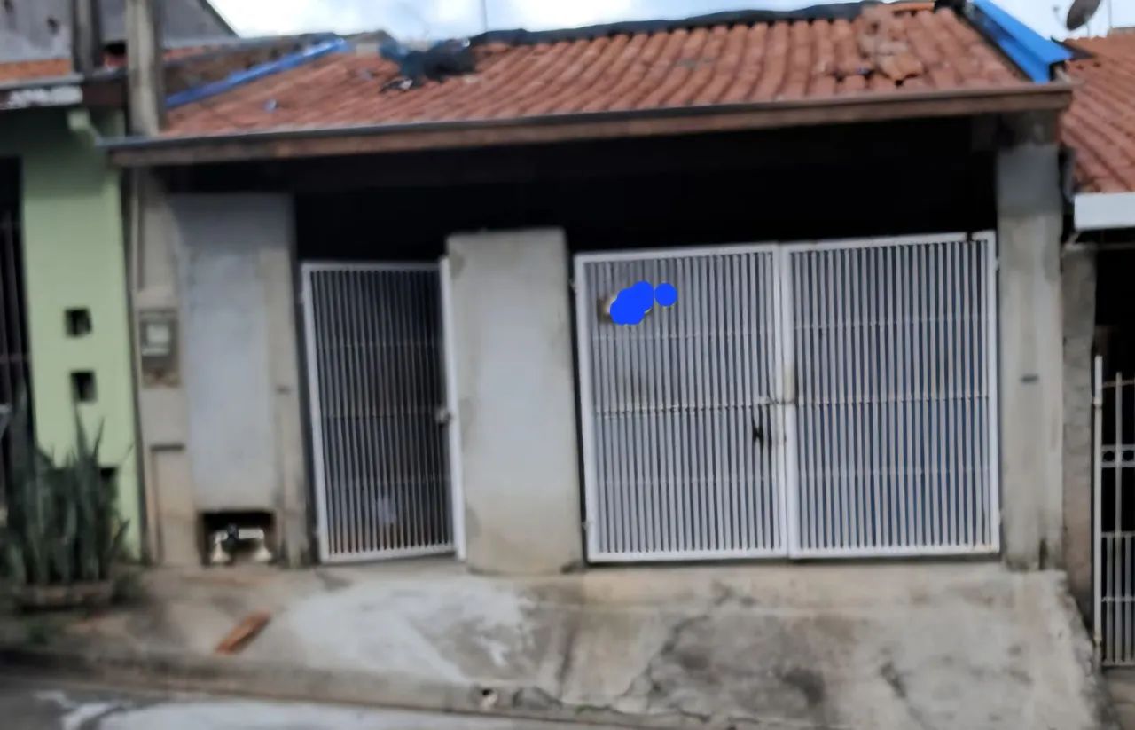 Portão de ferro para área externa