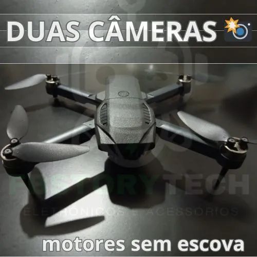 Drone F198 (duas câmeras/motores sem escova) - Foto 2