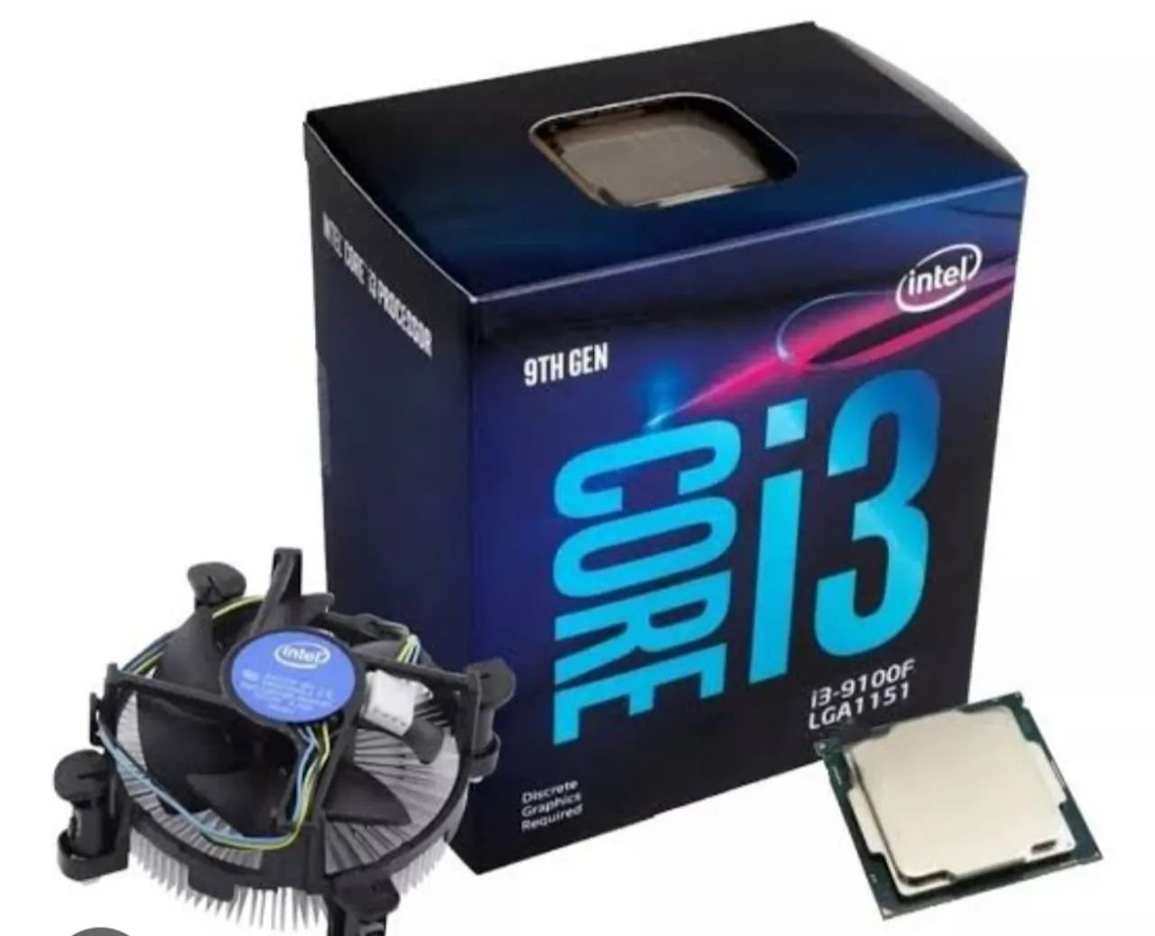 Processador Intel Core i3 9100F LGA 1151 9ª Geração