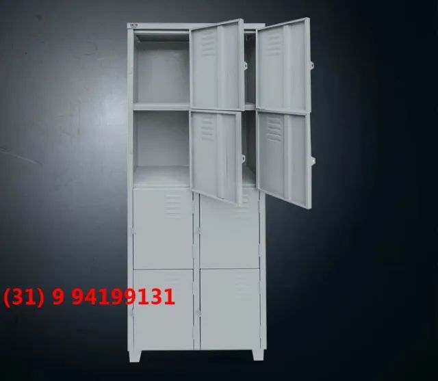 Roupeiro Escaninho 8 Portas Novo Frete Gratis - Foto 5