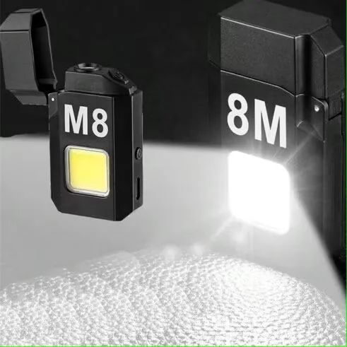Insqueiro e Mini Lanterna LED Multifuncional Recarregável 