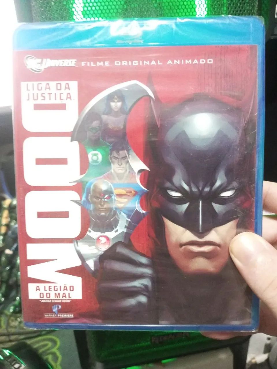 Liga da justiça Doom a legião do mal Blu Ray lacrado DC comics