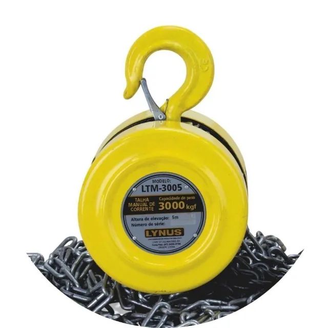 TALHA MANUAL 3.0T X 5MT LYNUS LTM-3005 - Foto 3