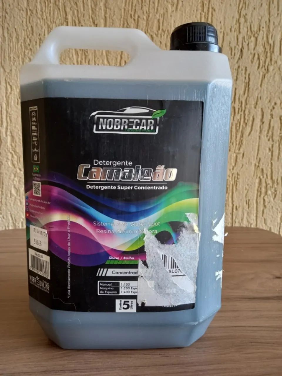 Kit LAVA-RÁPIDO: Multilimpador Easytech Pluri 5L e Detergente Superconcentrado Nobrecar 5L - Foto 2