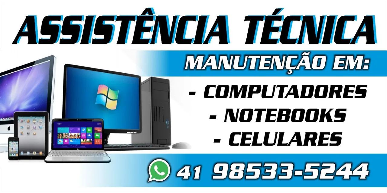 Manutenção em Computadores e Notebooks