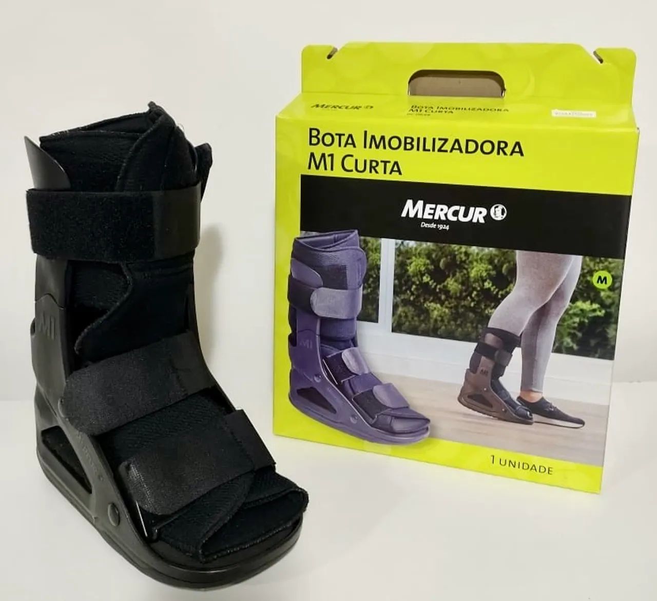 Bota Imobilizadora M1 Curta Mercur - Foto 2