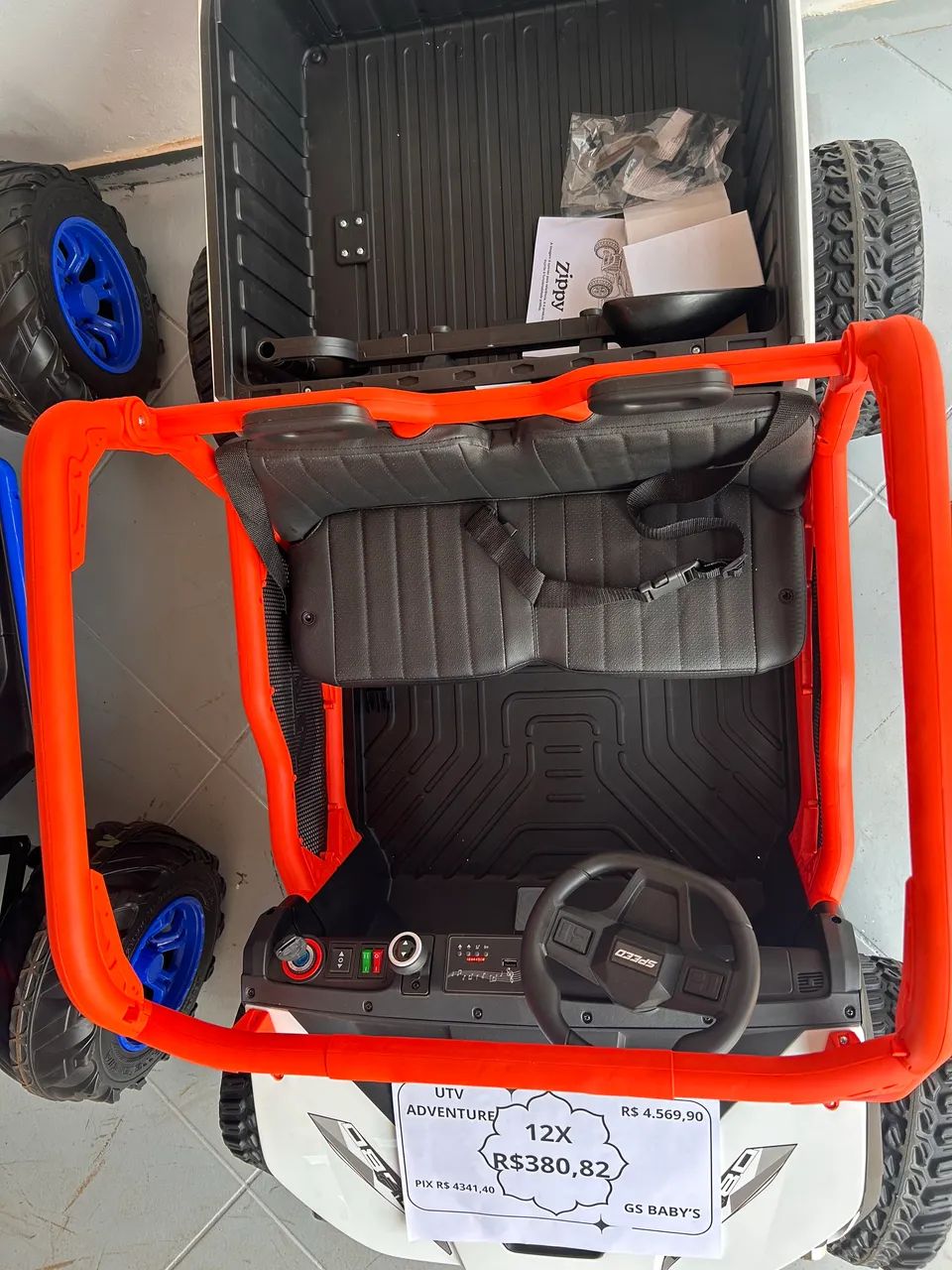 Carro elétrico UTV 24 volts  - Foto 3