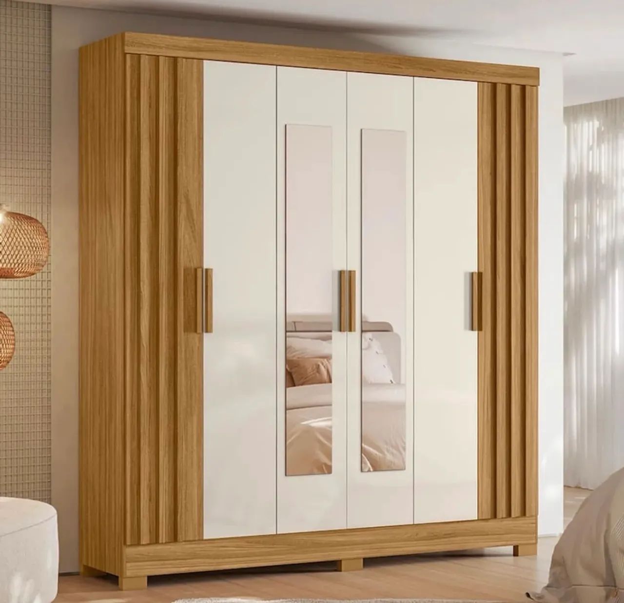 Guarda-Roupa de 6 Portas 