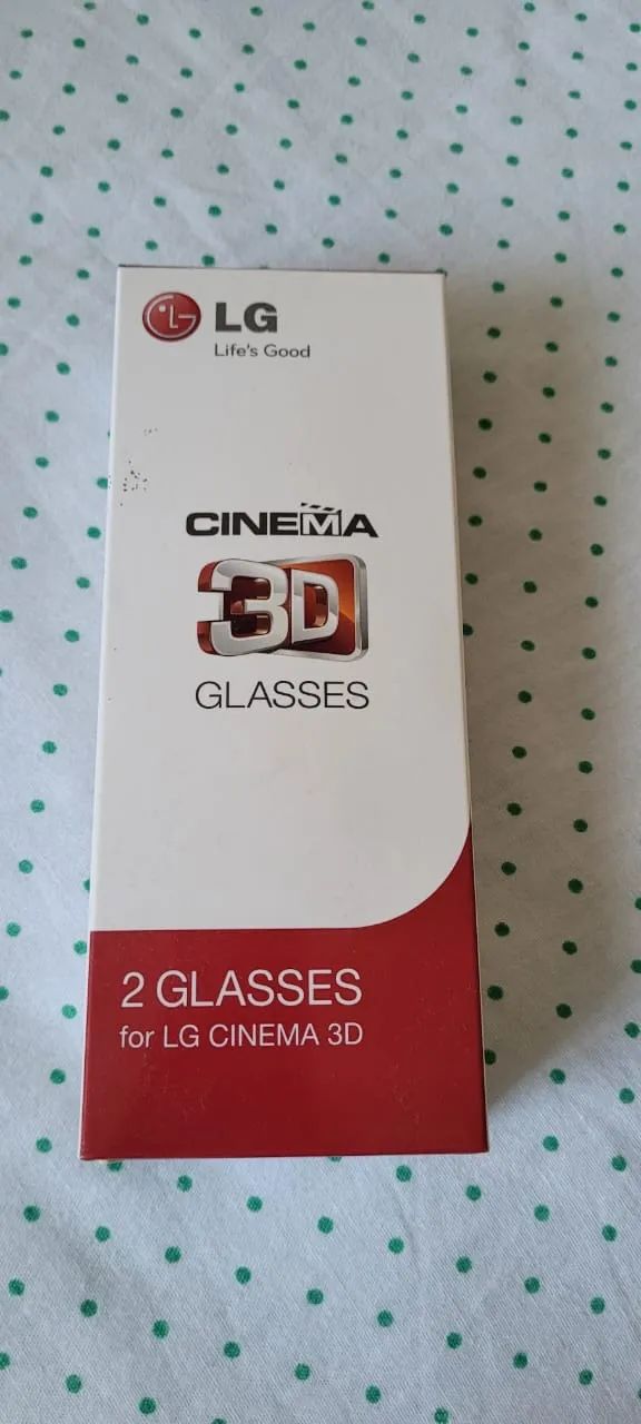 Oportunidade única, 01 par de óculos 3D LG praticamente zero - Foto 2