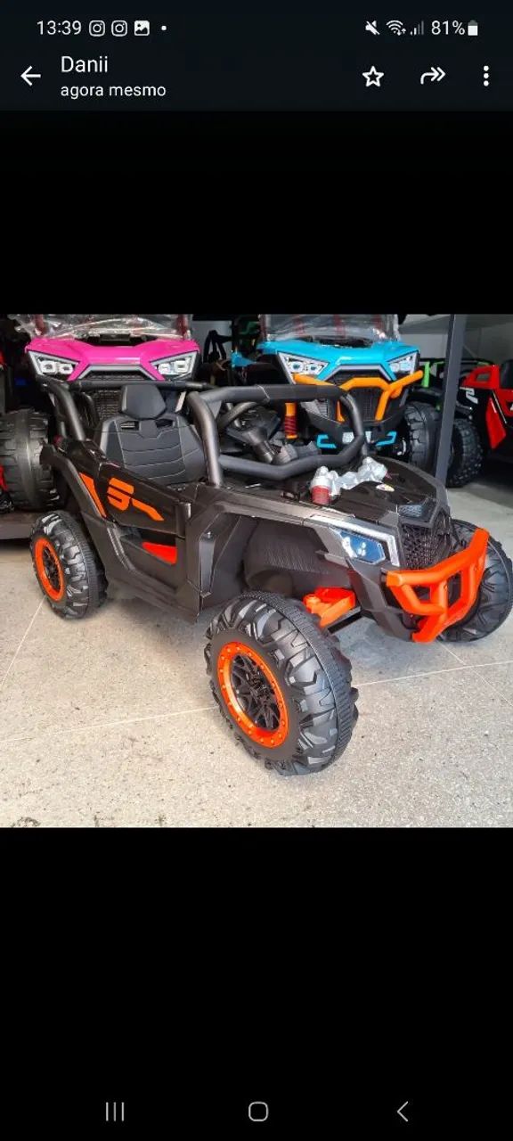 Carrinho elétrico infantil 