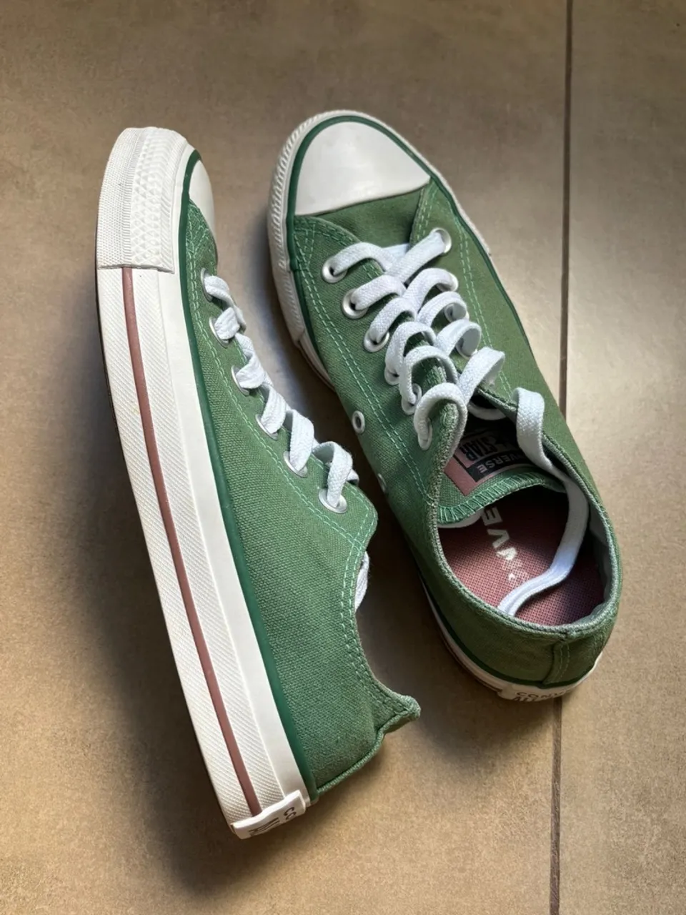 Converse All Star Verde - (Número 35)