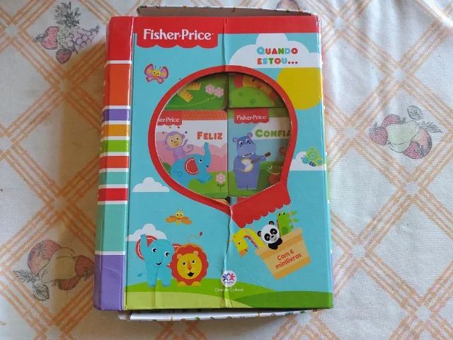 Livrinhos Fisher-Price Quando Estou 6 Mini Livros