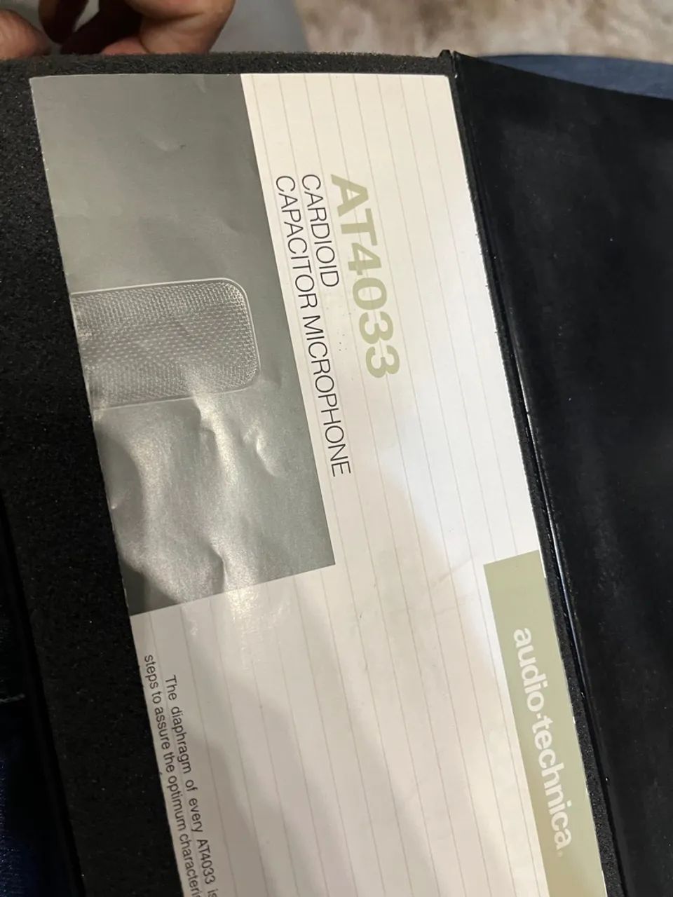 Microfone Condensador Audio-Technica AT4033 - Foto 2