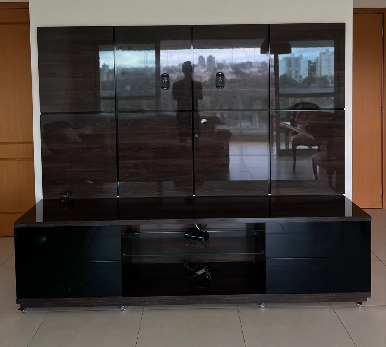 Móvel para TV com design moderno e elegante