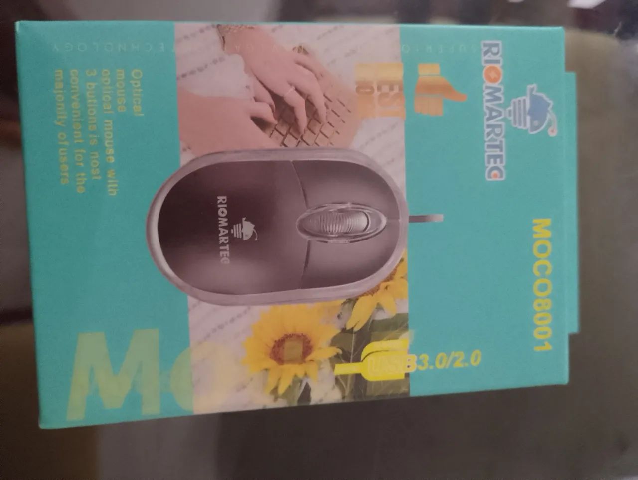 Mouse com Fio Usb Led 1600 Dpi - Foto 2