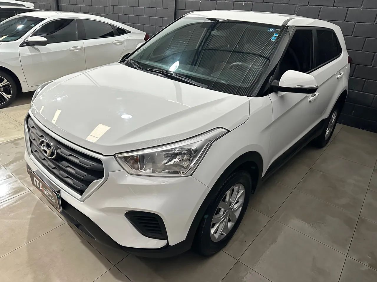 Creta 1.6 Attitude Aut 2019+Midia+Couro Baixo Km - Foto 2