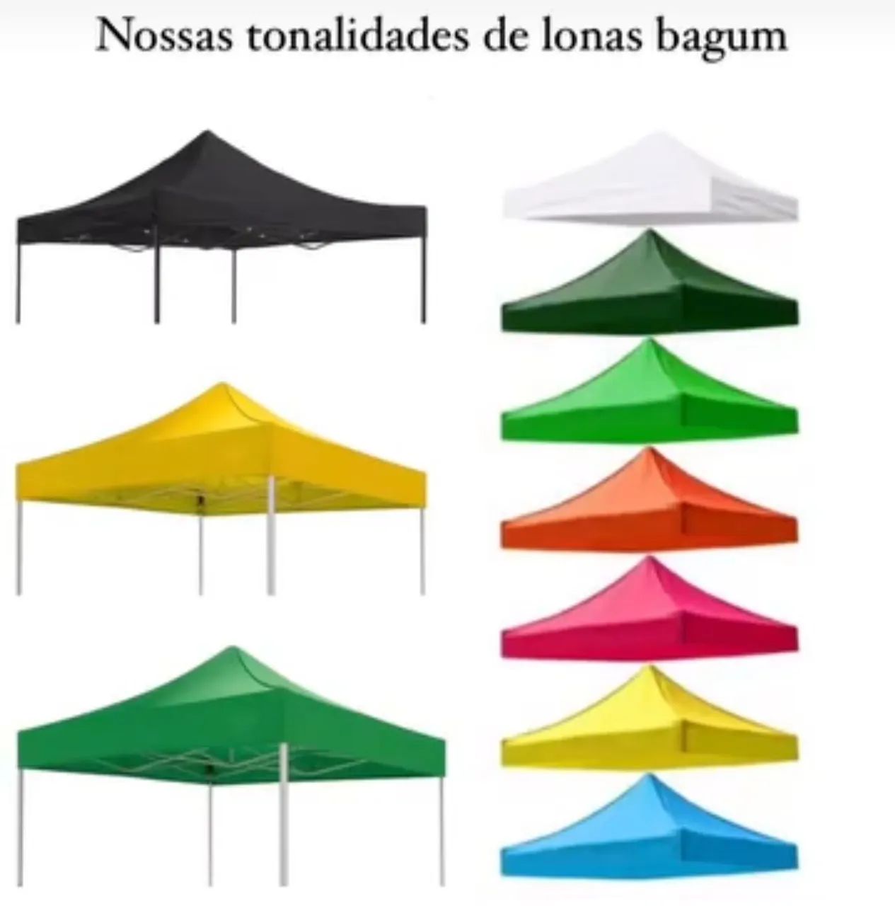 Lonas Bagum em Diversas Cores