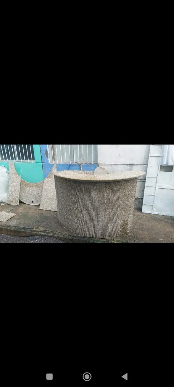 Balcão de Granito completo para Organização