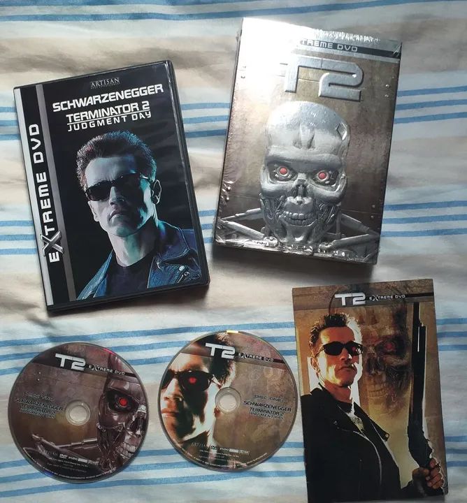 DVD TERMINATOR 2 (Exterminador do Futuro 2) Importado Duplo - Foto 4