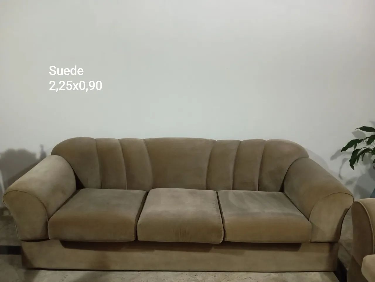 Sofá de Veludo 3 e 2 lugares - Foto 2