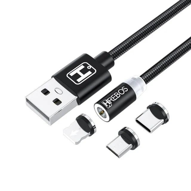 Cabo Magnético para Celular 3.1A - HREBOS