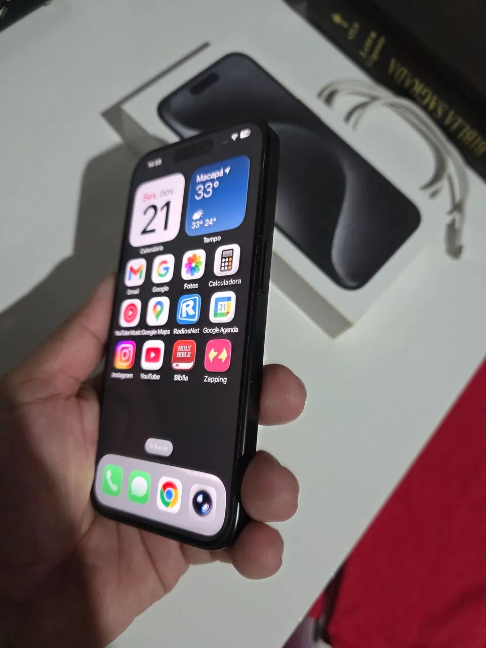 IPHONE 15 PRO 256G - Celulares e Smartphones - Central, Macapá