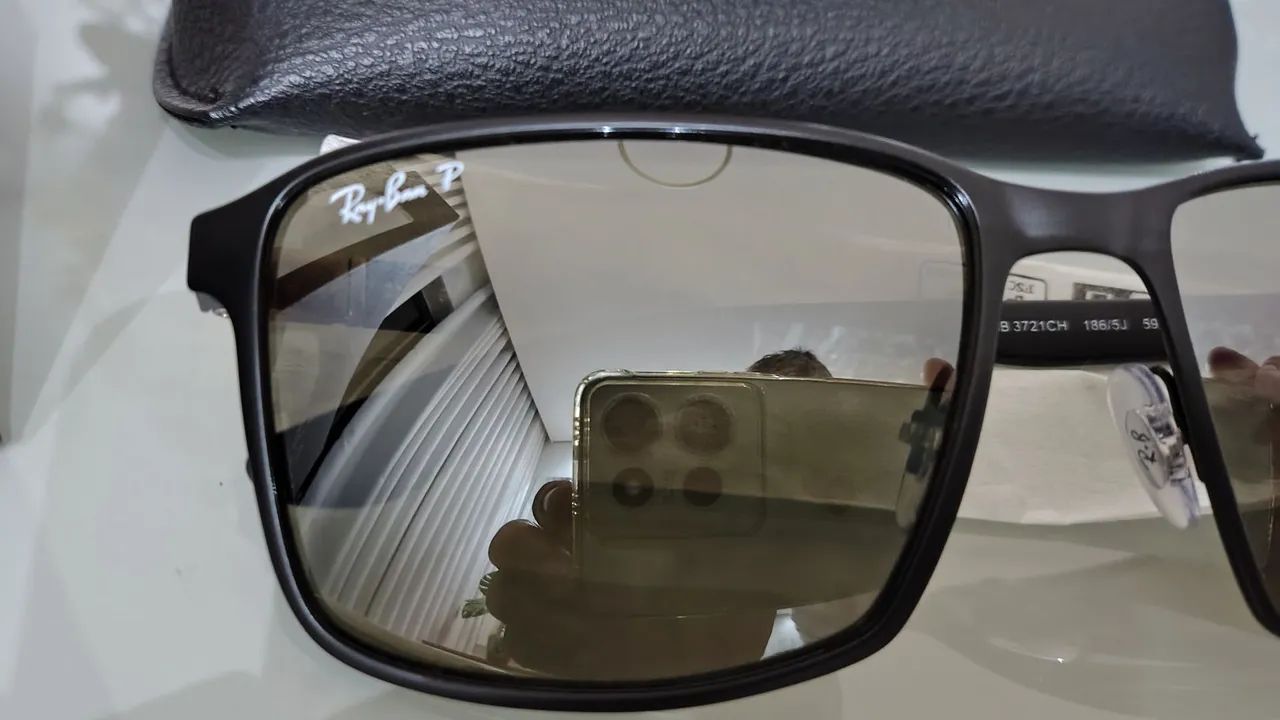 Óculos Rayban RB3721CH Polarizado Chromance - Foto 2