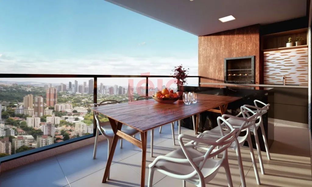 Calefi Home Club | Unidade com 1 suíte, 1 dormitório e sacada em Maringá