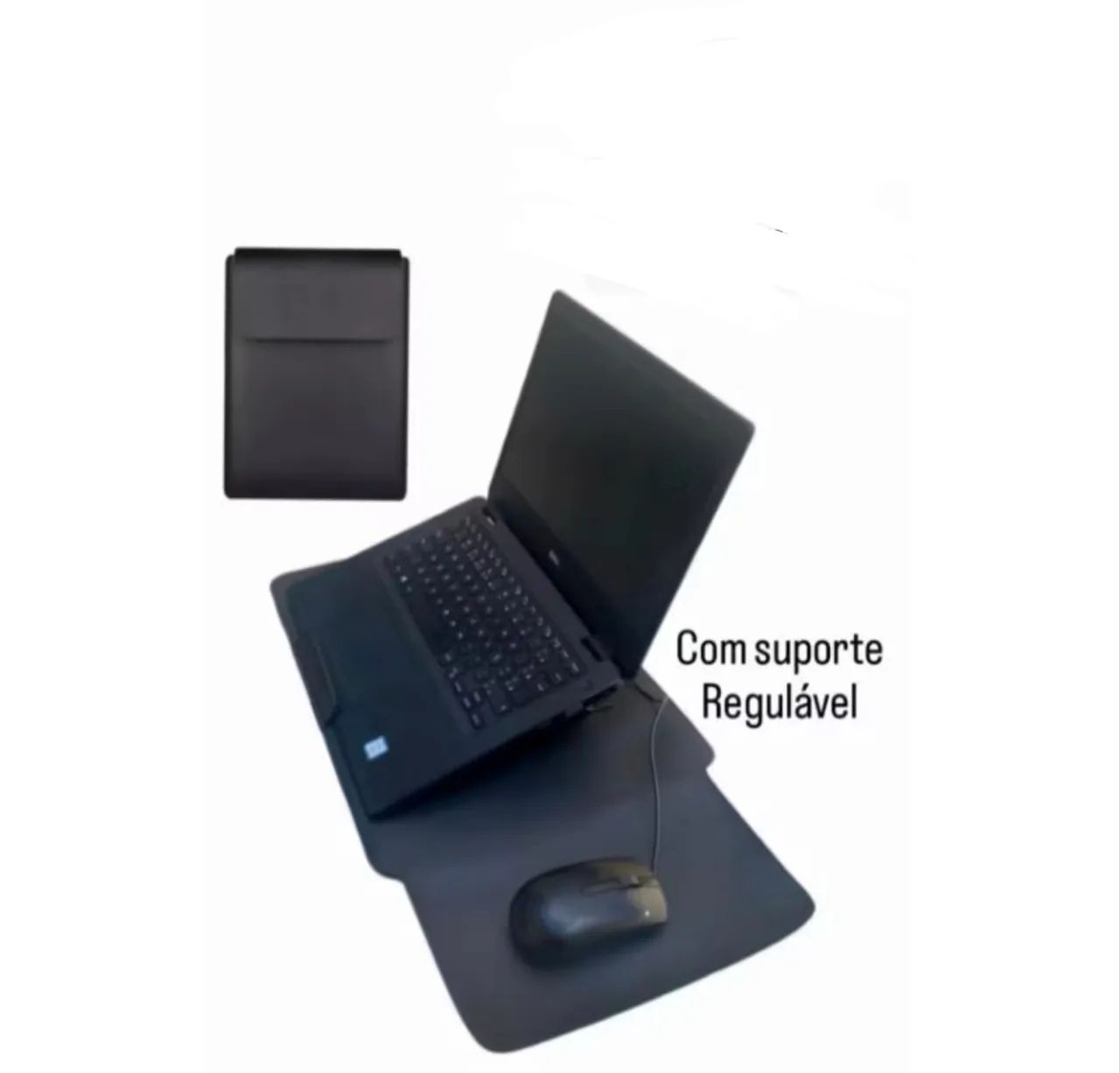 Capa Bolsa Multiuso para Notebook 3 em 1 - Capa + Tripé + Mouse Pad - Notebook, macbook