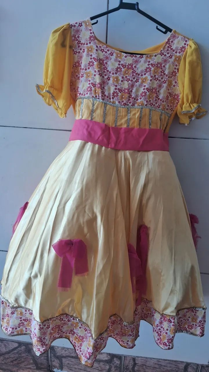 Vestido junino 7/9anos  - Foto 2