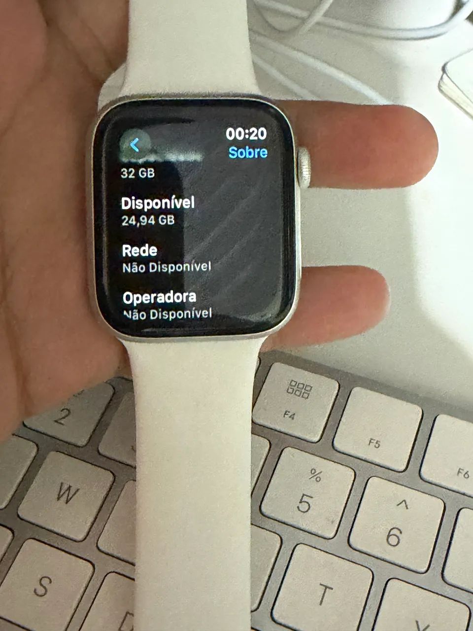Apple watch series 8 45 mm silver (GPS + CELULAR) - Foto 3