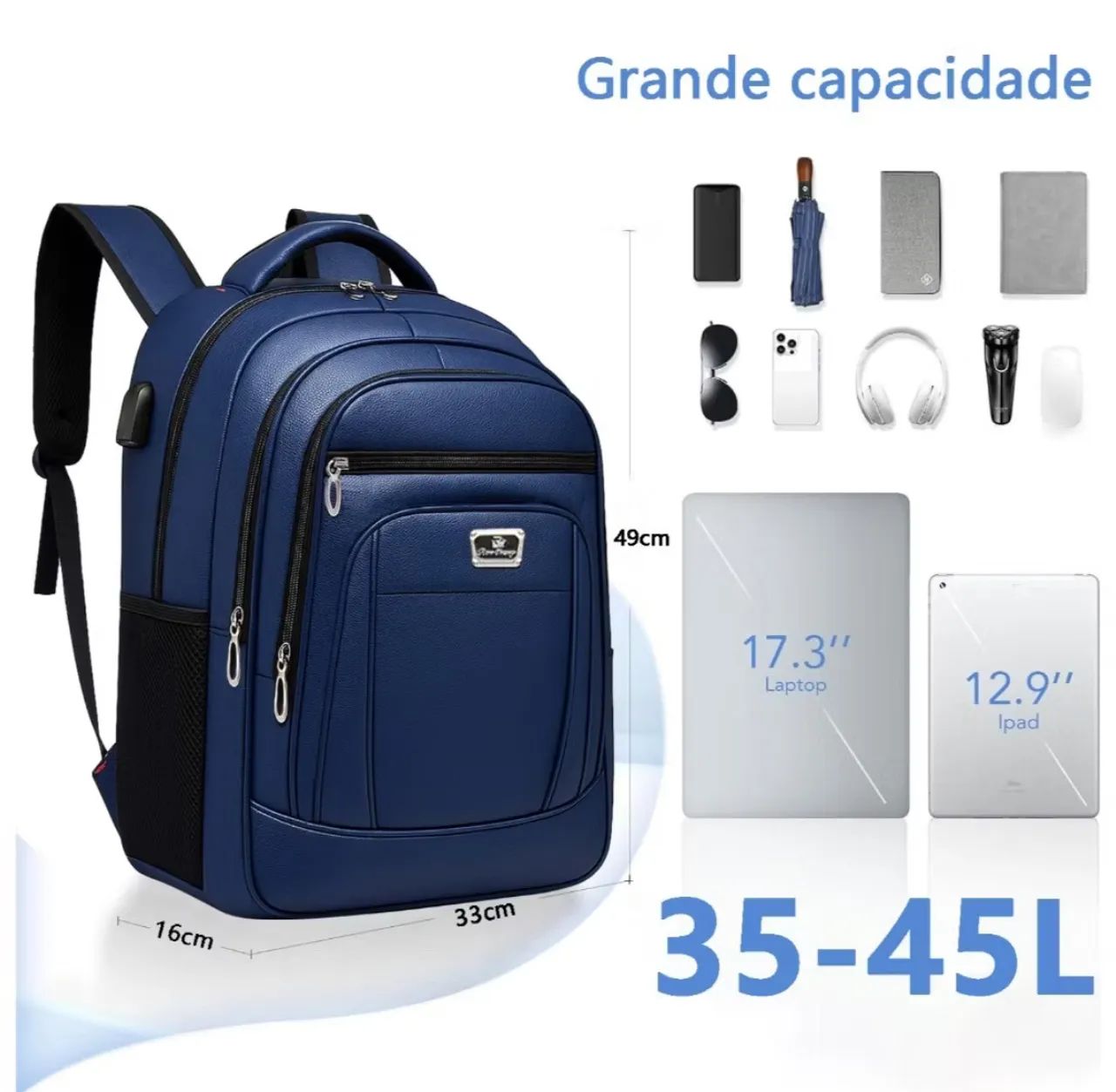 Mochila grande e média  - Foto 3