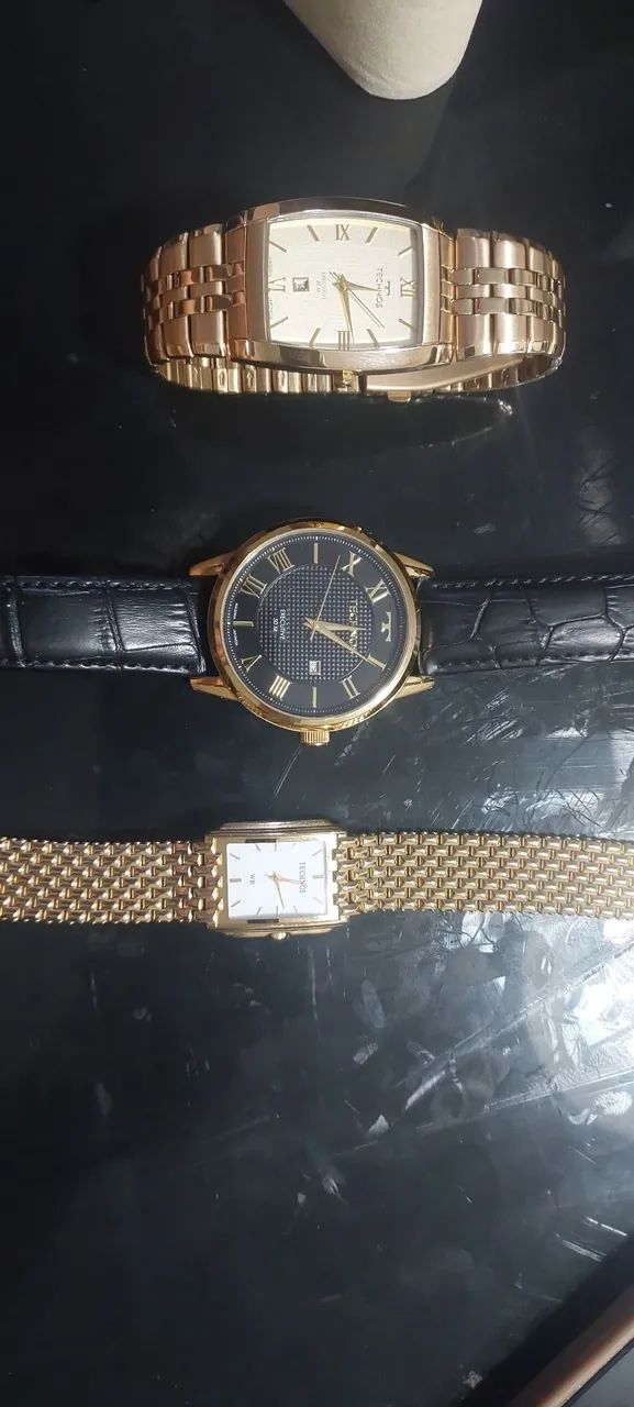 Lote 3 técnicos relógios 