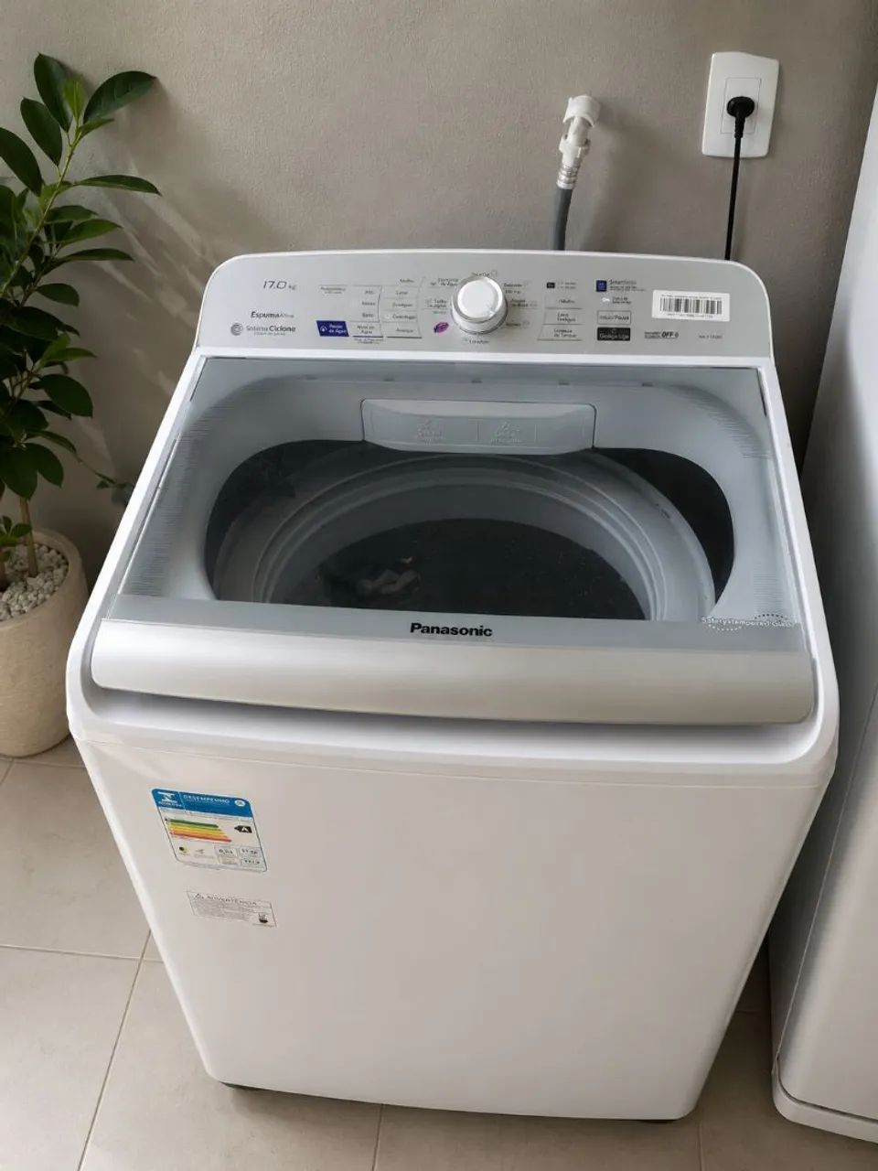 Maquina lavar panasonic 17kg
