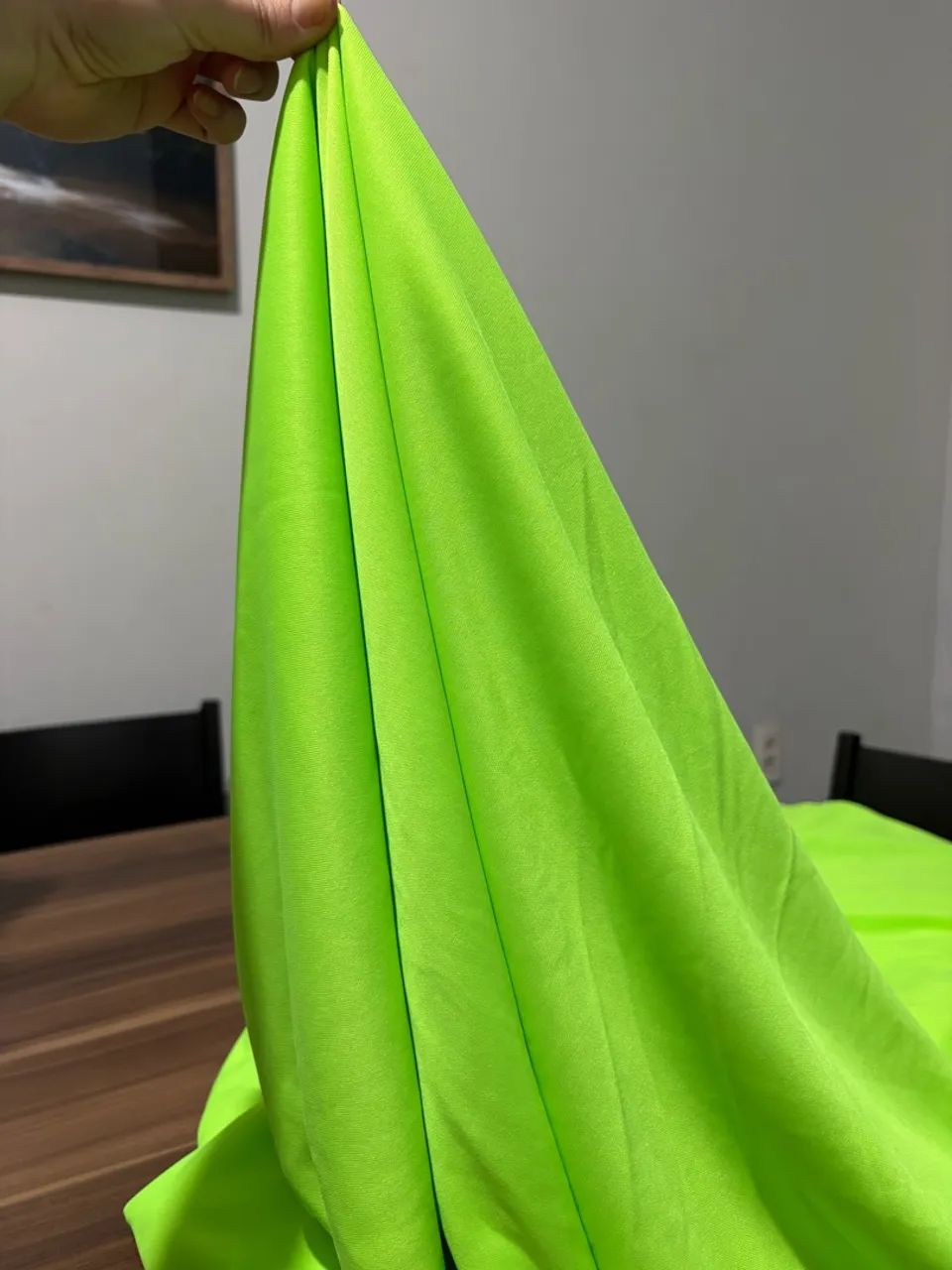 Tecido "fundo verde" - Foto 2