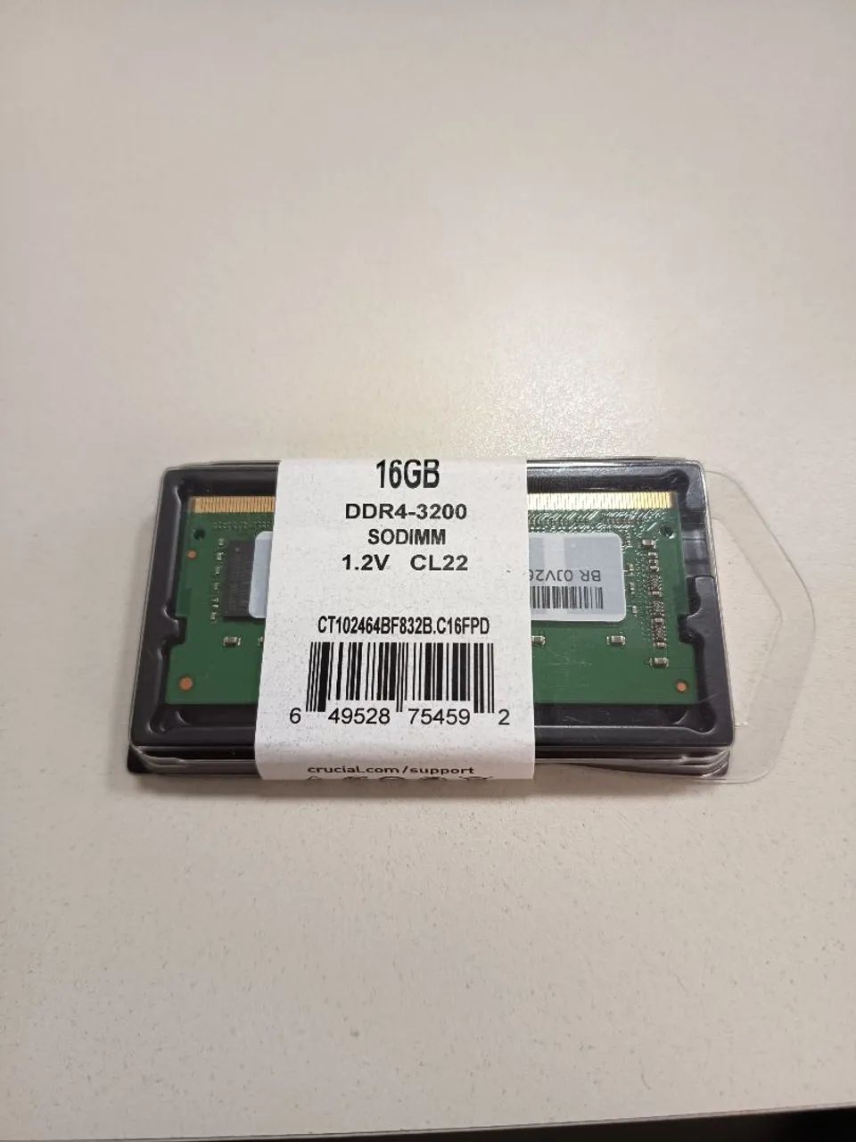 RAM 16GB DDR4-3200mhz Notebook