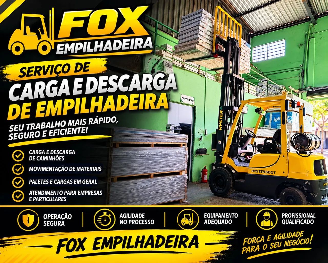 Locação de empilhadeira 