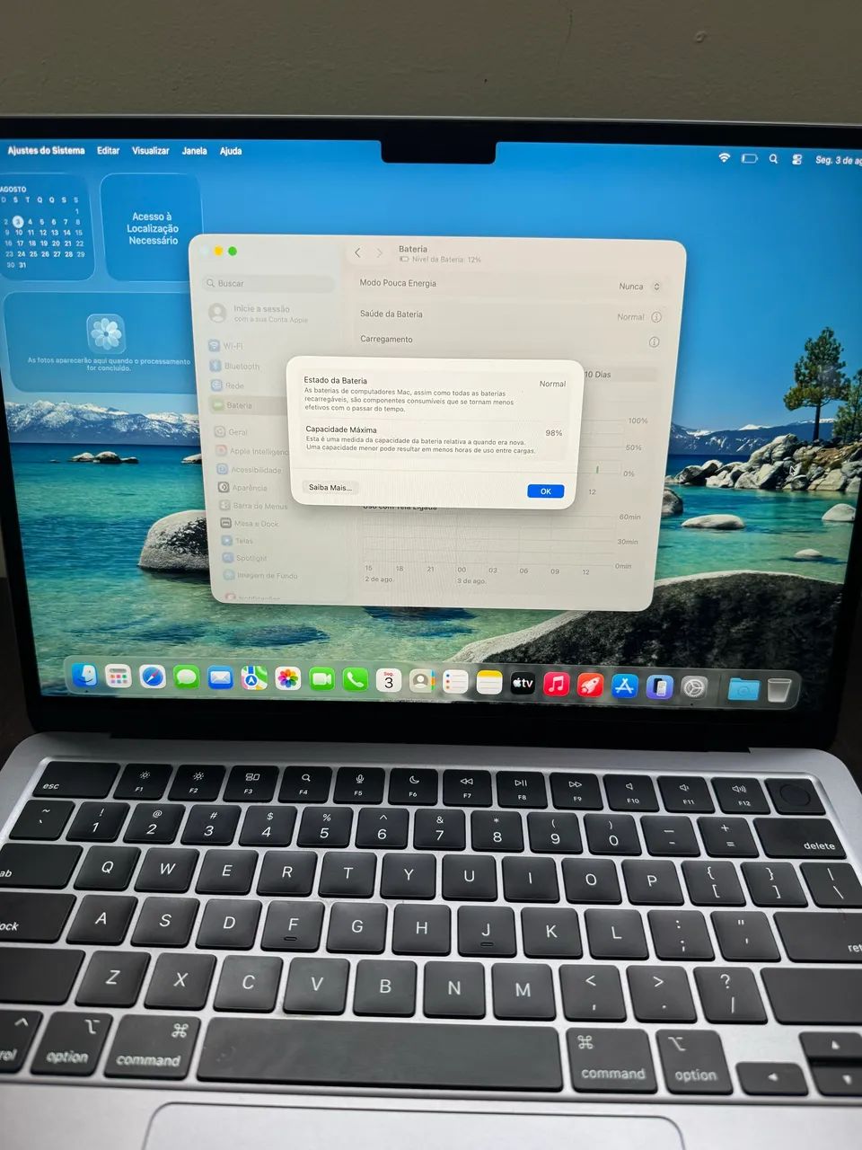 Macbook air M3 "13 256gb 8gb ram - Foto 5