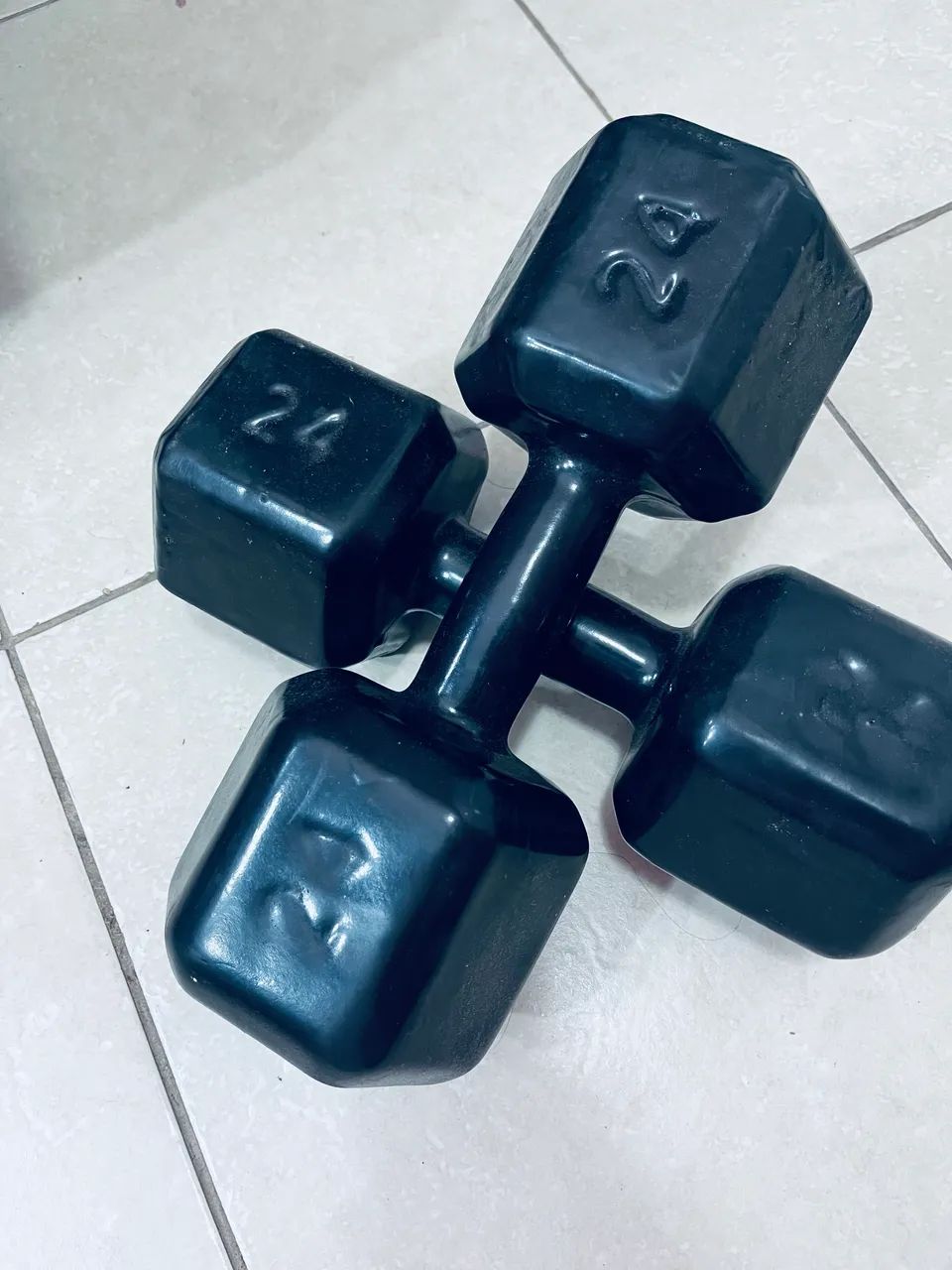 Par de Halteres 48 Kg  - Foto 2
