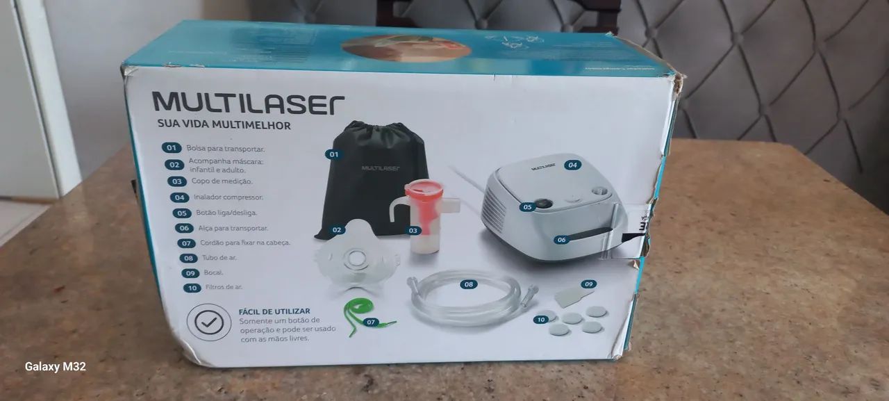 Vendo inalador compressor. - Foto 3