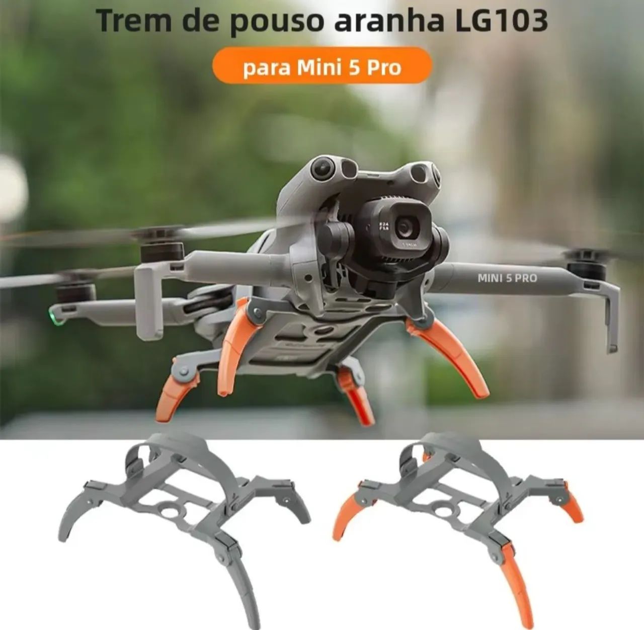 Drone Dji Mini 5 Pro Fly More Combo Plus Br com acessórios  - Foto 5