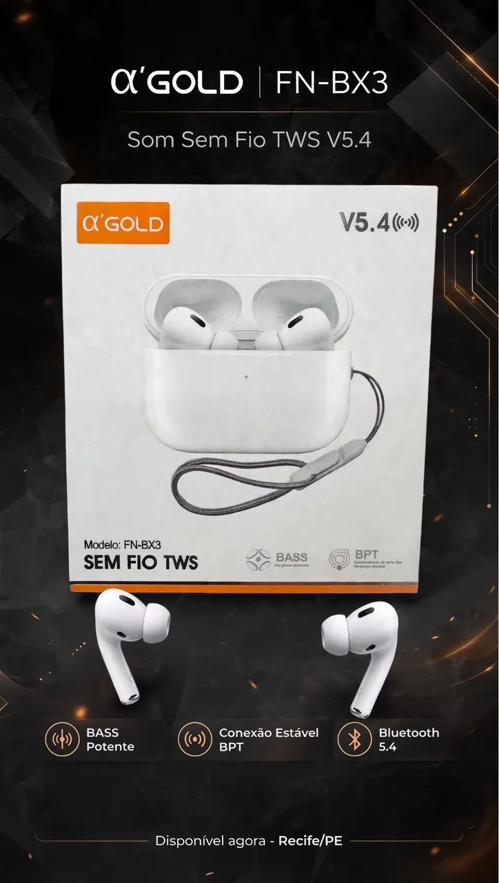 Fone de Ouvido TWS 