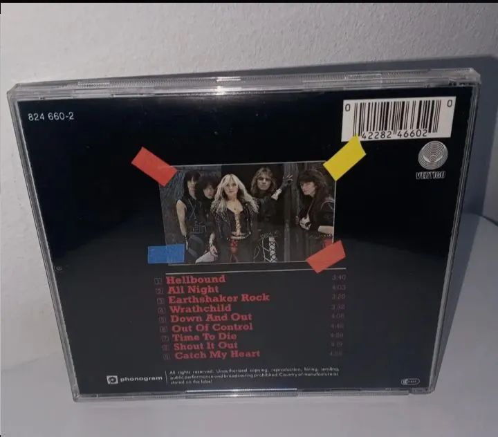 Cd Warlock - Hellbound - Importado - Usado em excelente estado. - Foto 2