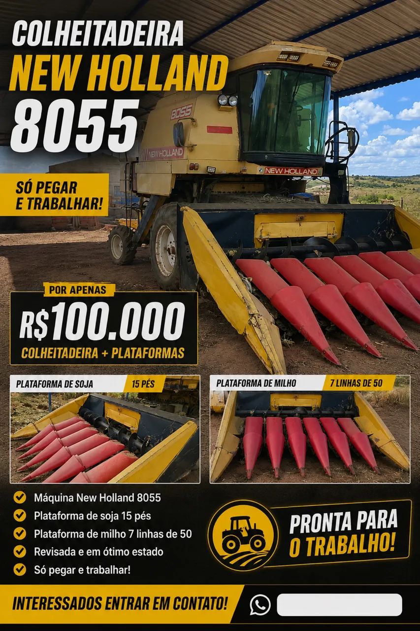 Colheitadeira 8055