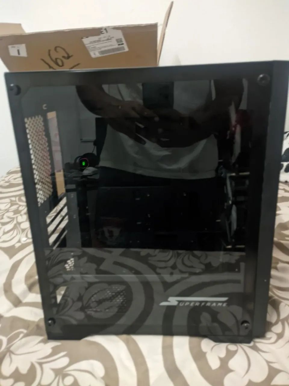 Gabinete superframe gamer lateral de vidro - Foto 3