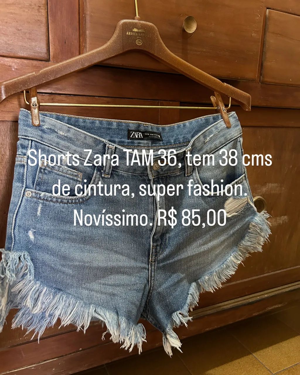 Shorts jeans Zara - Foto 3