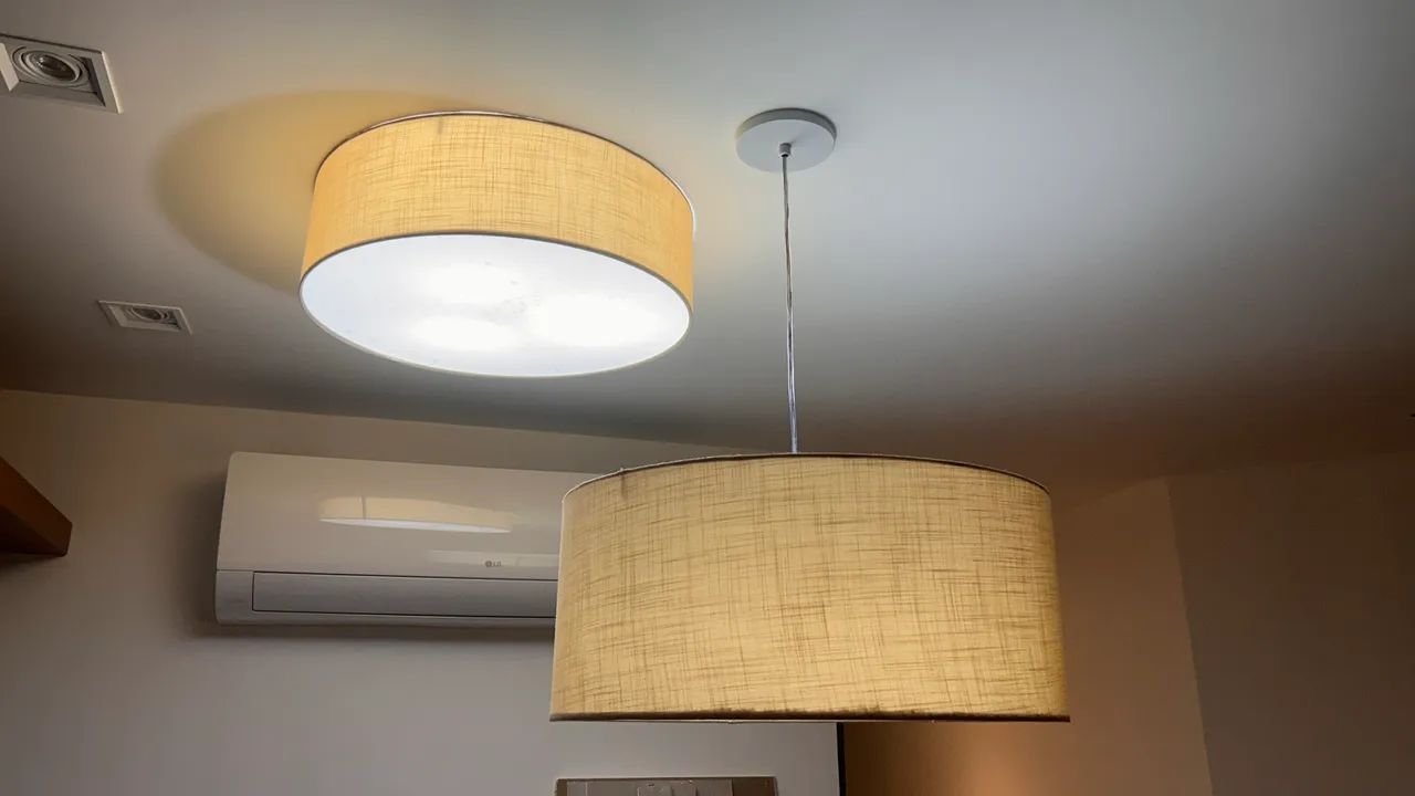 Luminária (conjunto de fixo + pendente) - Foto 2